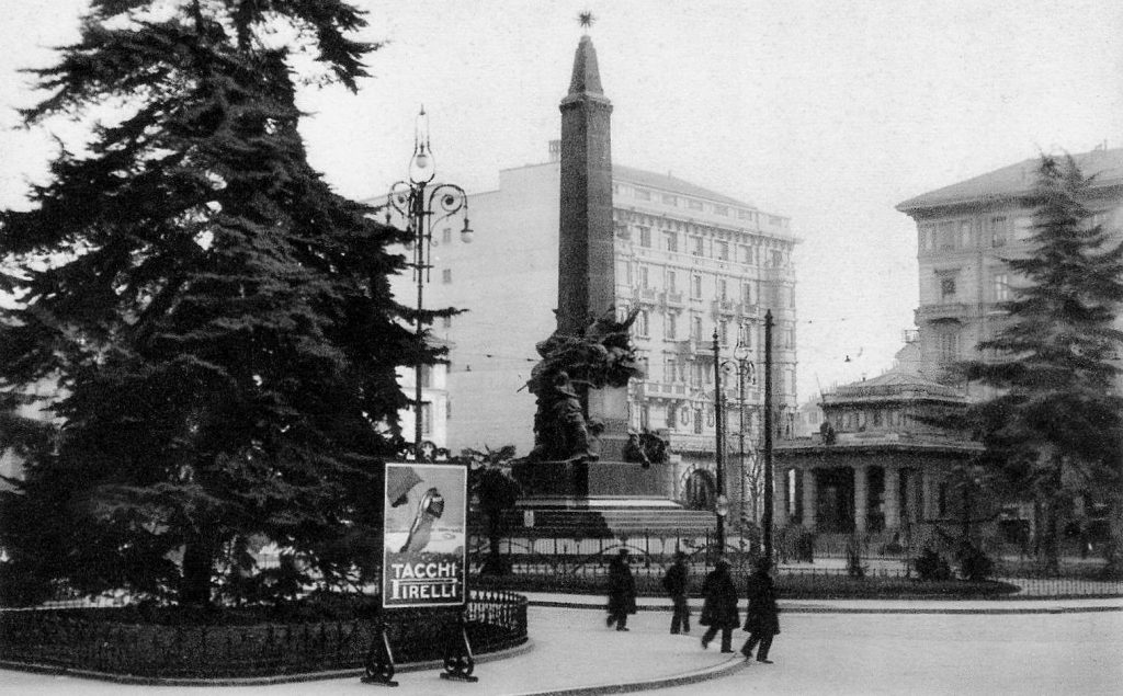 Piazza Cinque Giornate, la piazza del Borleo - fareluogo.it